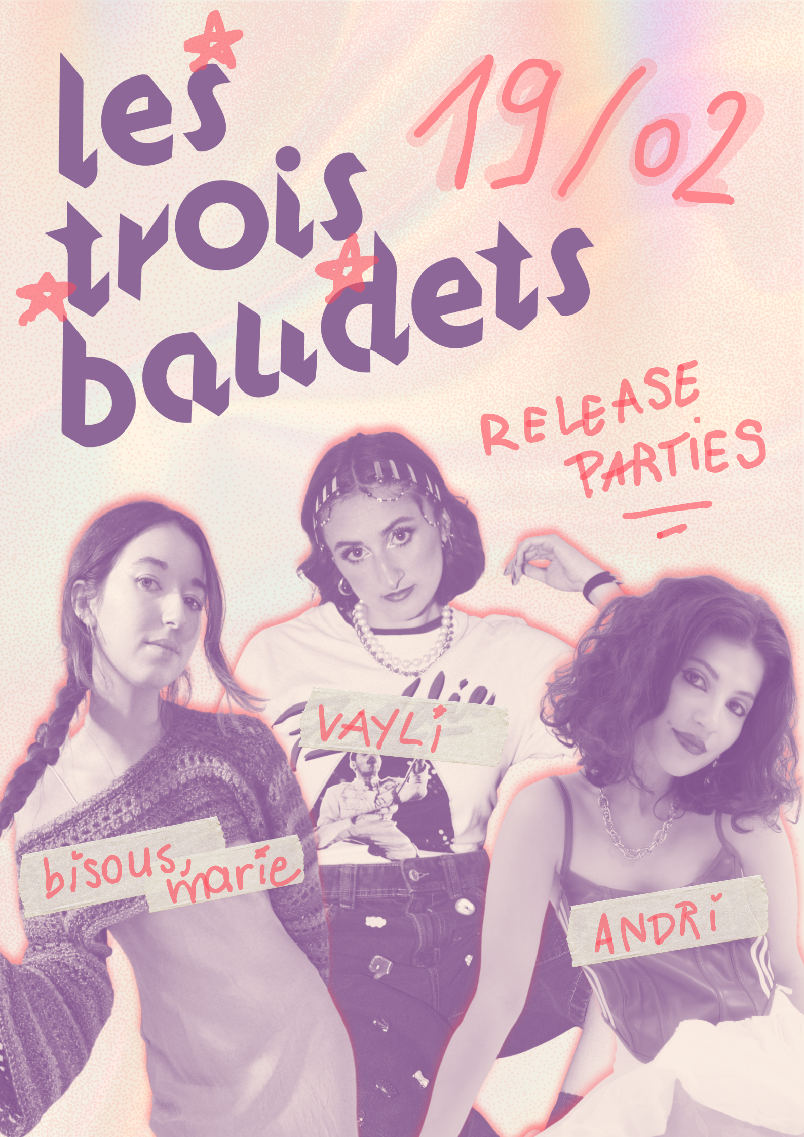 En concert aux Trois Baudets le 19 février